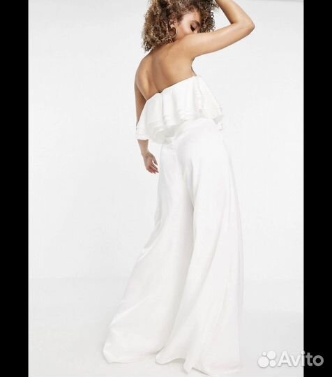 Новый Комбинезон ASOS праздничный атласный свадьба