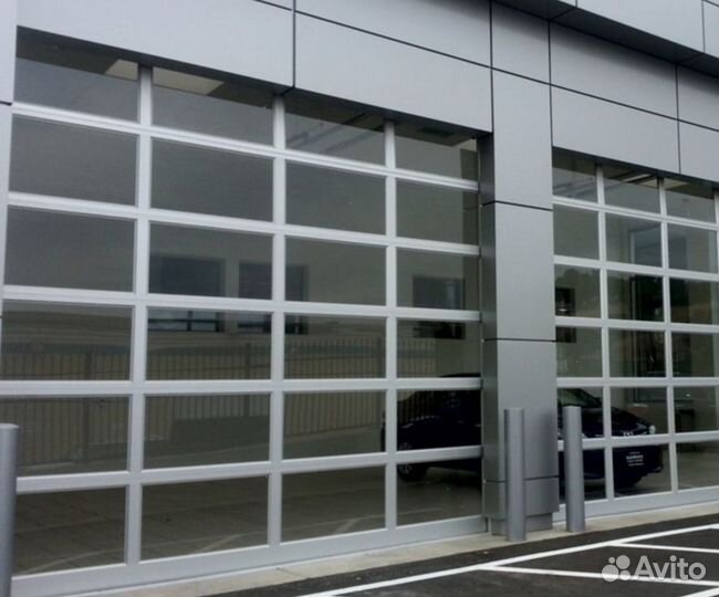 Панорамные ворота