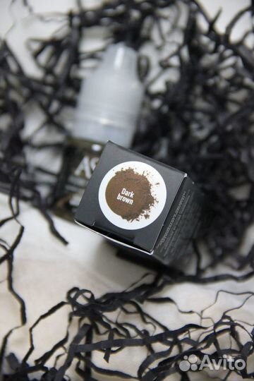 Пигмент для бровей Dark Brown AS