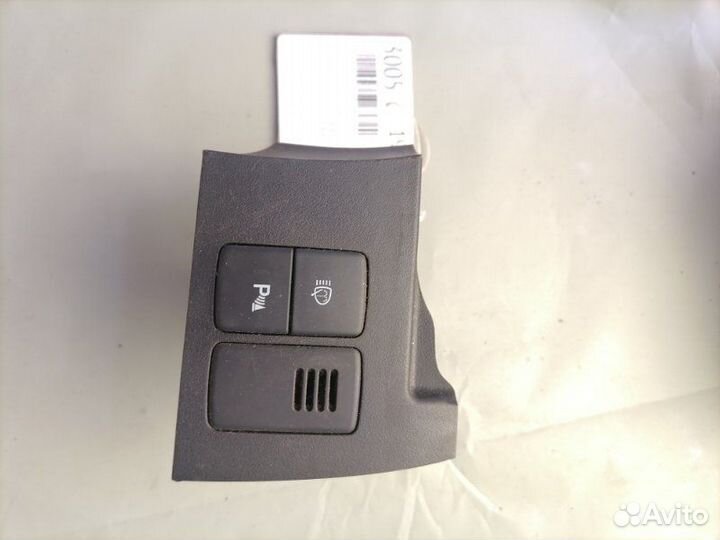 Кнопка омывателя фар и датчик температуры воздуха