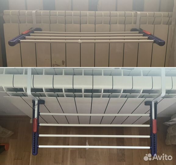 Сушилки для белья Leifheit Rollfix и на батарею