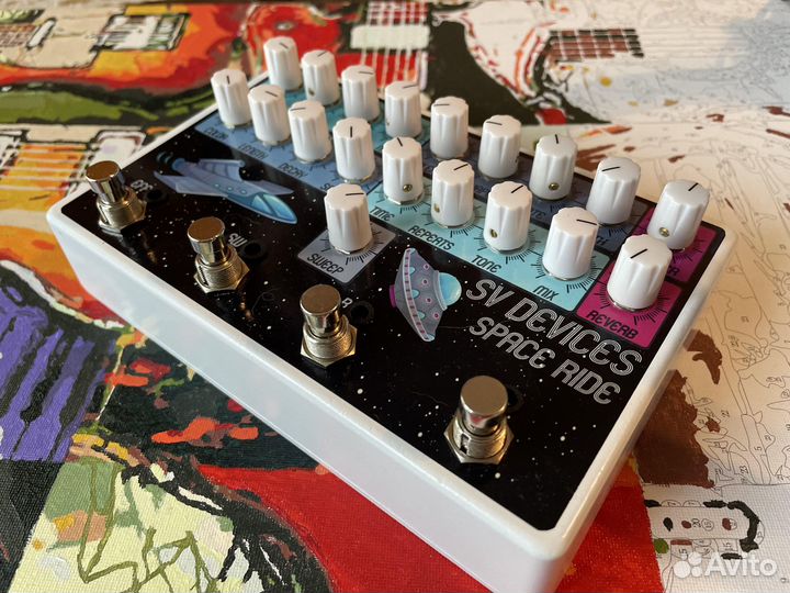 Гитарная педаль SV Devices - Space Ride (delay)