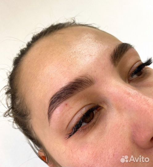 Оформление бровей