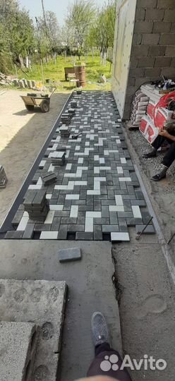 Брусчатка тротуарная плитка