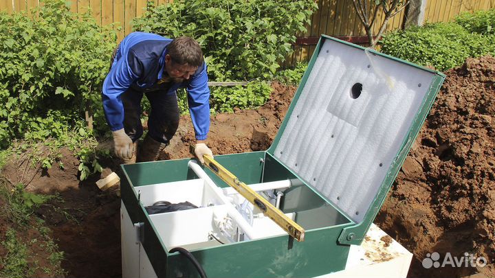 Автономная канализация 10-15 чел