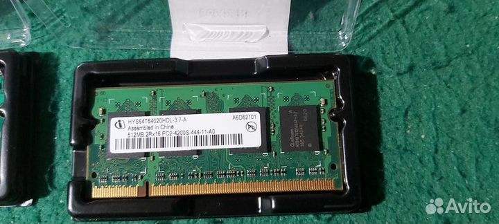 Оперативная память DDR2 SoDimm 512 Mb