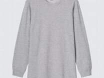 Лонгслив Uniqlo Heattech Extra Warm Cotton Heather