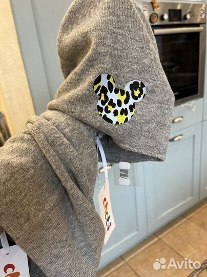 Комплект: шапочка бини и снуд