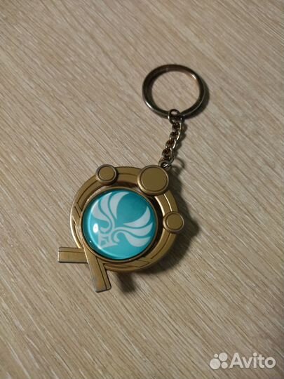 Брелок аниме глаз бога анемо геншин импакт
