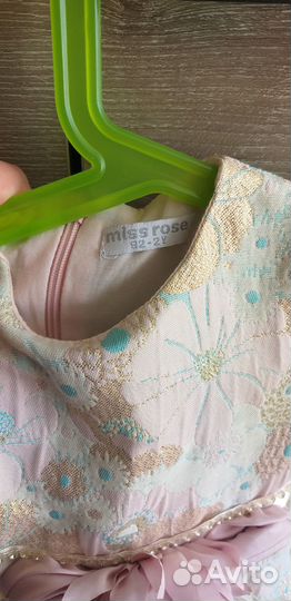 Платье для девочки 92