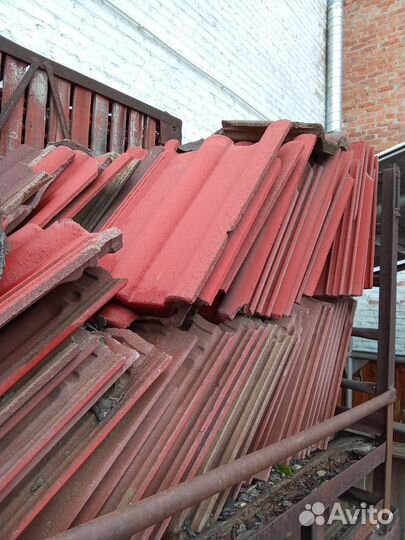 Керамическая черепица бу