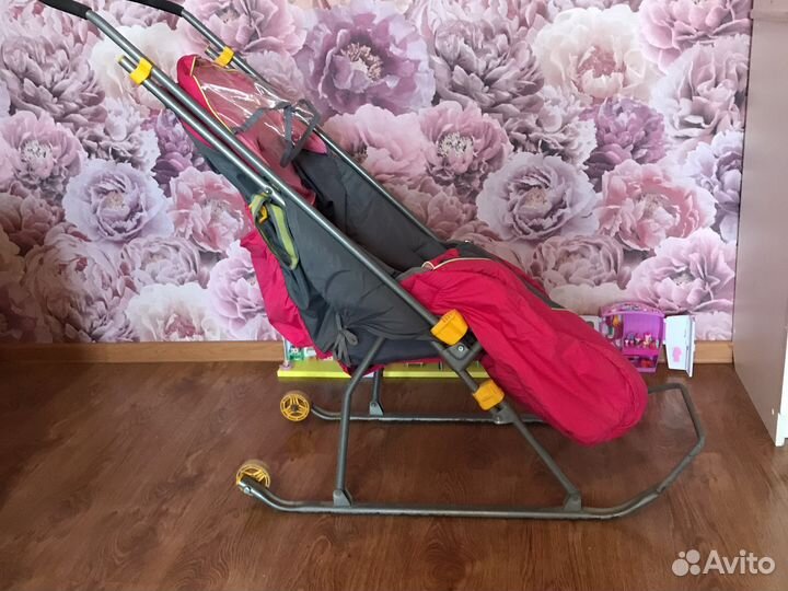 Санки-коляска Nika