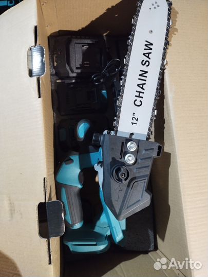 Бесщеточная цепная пила 12 дюймов