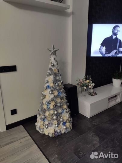 Елка новогодняя, ручная работа, эксклюзив