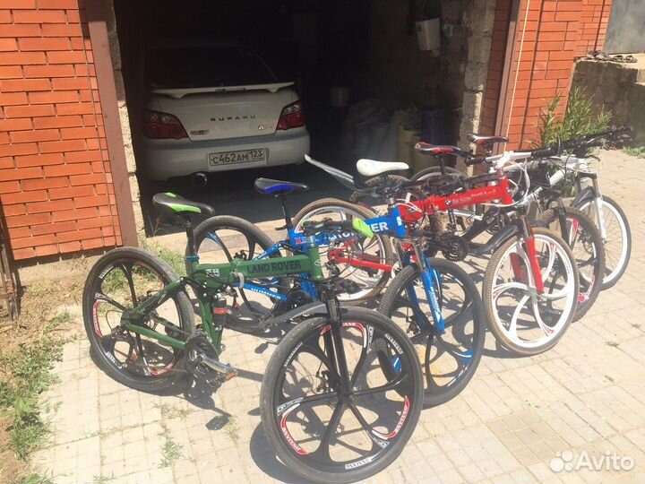 Горный велосипед на литых дисках 26