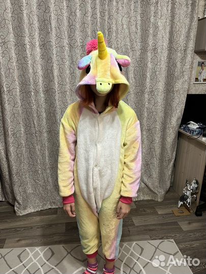 Пижама кигуруми Единорог