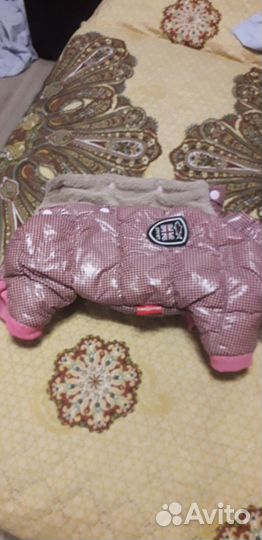 Зимний комбинезон на собаку