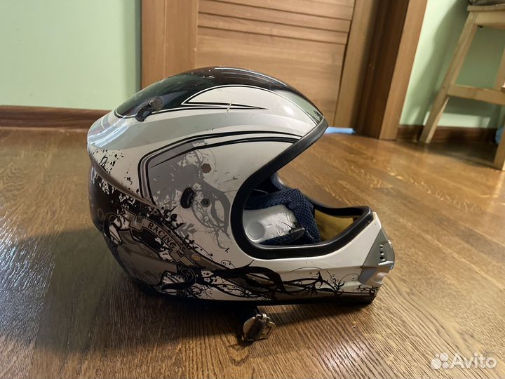 Шлем мото эндуро кросс