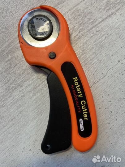 Нож раскройный дисковый для резки кожи ткани