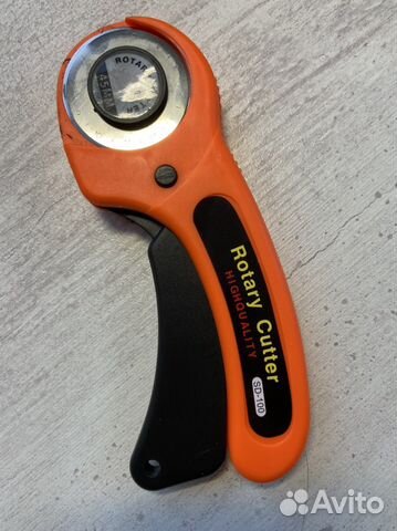 Нож раскройный дисковый для резки кожи ткани