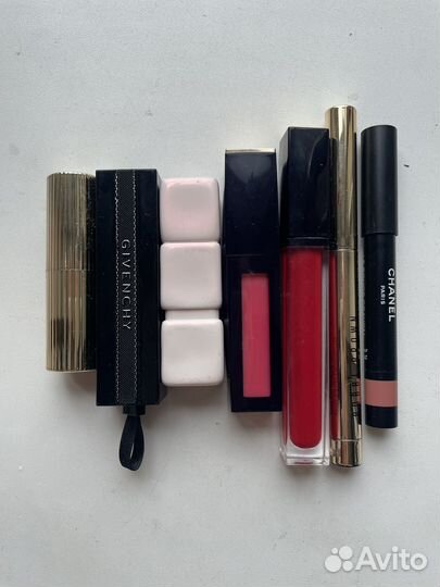 Помада Guerlain, Givenchy,Chanel и др