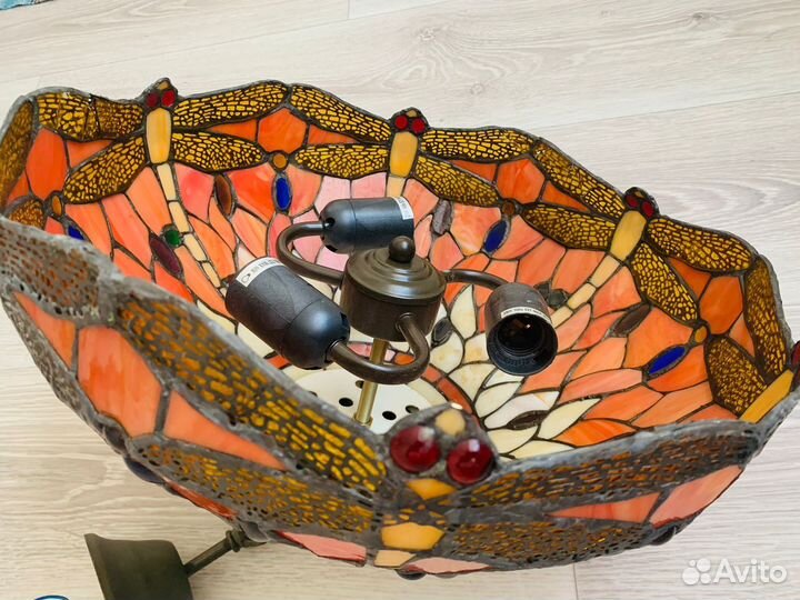 Потолочная люстра в стиле Тиффани
