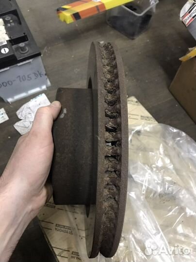 Передние тормозные диски ленд крузер 200 2008