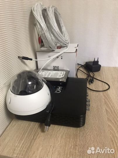 Уличный AHD комплект видеонаблюдения для дачи