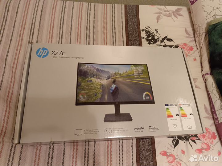 Монитор HP X27c 165hz