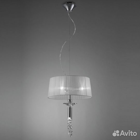 Люстра Mantra Tiffany Cromo 3858 - мятая коробка