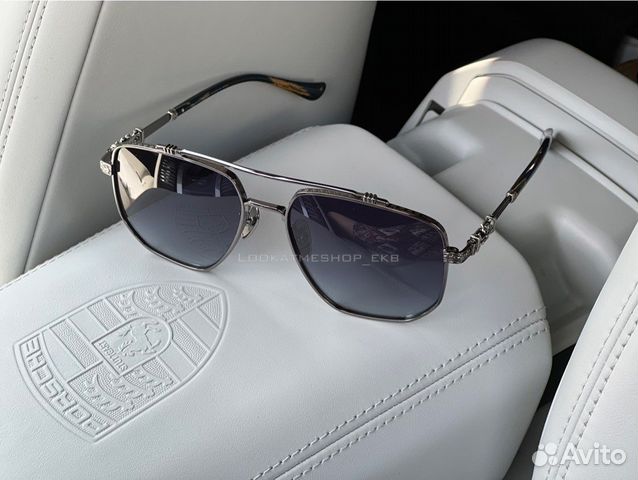 Chrome hearts премиум мужские солнцезащитные очки