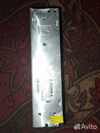 Блок питания 5в 40а 200w