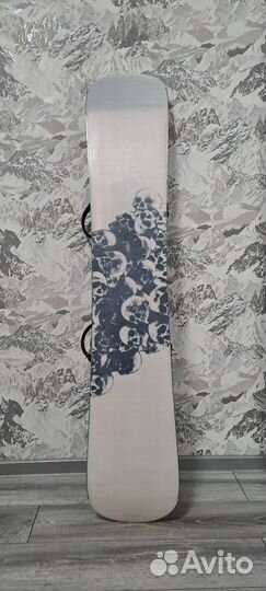 Сноуборд Haz-Mat 154cm+крепления Denton