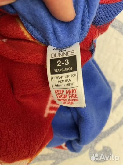 Комбинезон пожарника детский