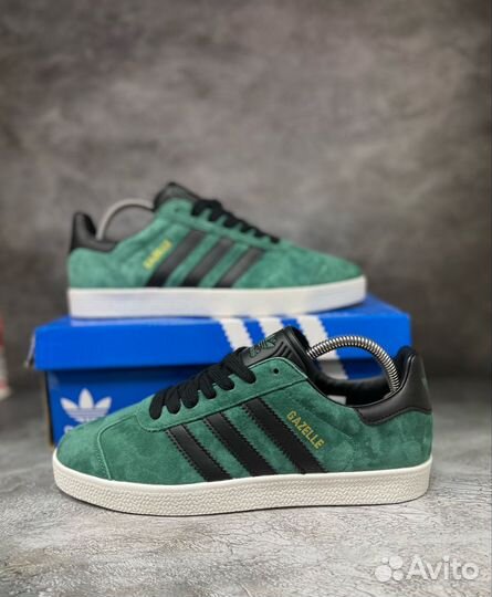 Кеды adidas gazelle хаки