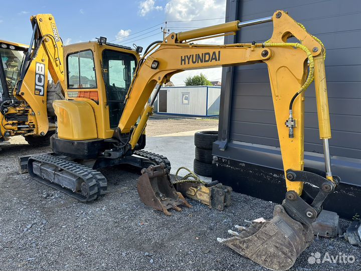 Мини-экскаватор Hyundai R35Z-9, 2014