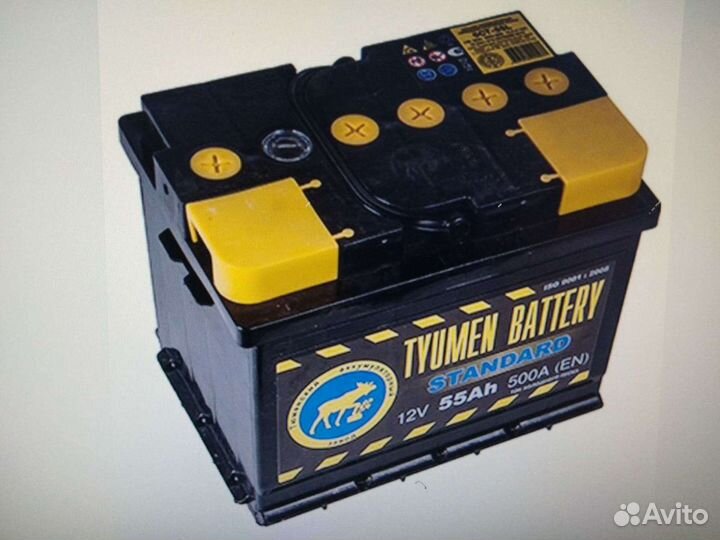 Tyumen Battery 55Ah 525A