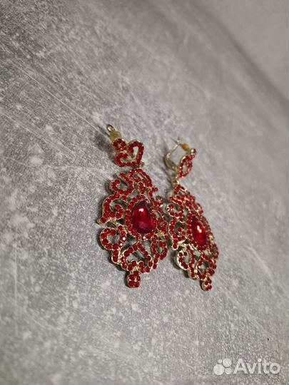 Серьги бижутерия набор