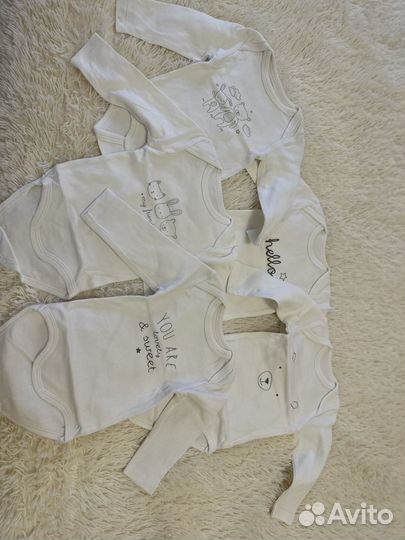 Детские вещи пакетом от 0 до 6 месяца