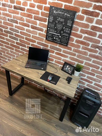 Компьютерный стол лофт