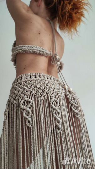 Одежда на заказ из макраме