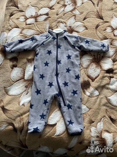 Флисовый комбинезон