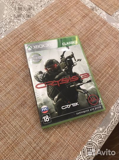 Игра Crysis 3 на Xbox 360 лицензия
