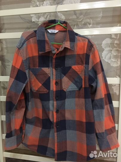 Рубашка на мальчика 128