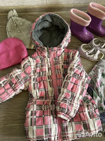 Детские вещи и обувь на девочку 3-4 лет