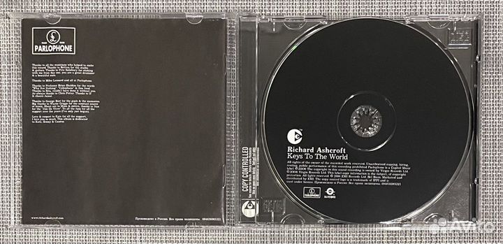 Richard Ashcroft - Keys To The World CD Rus