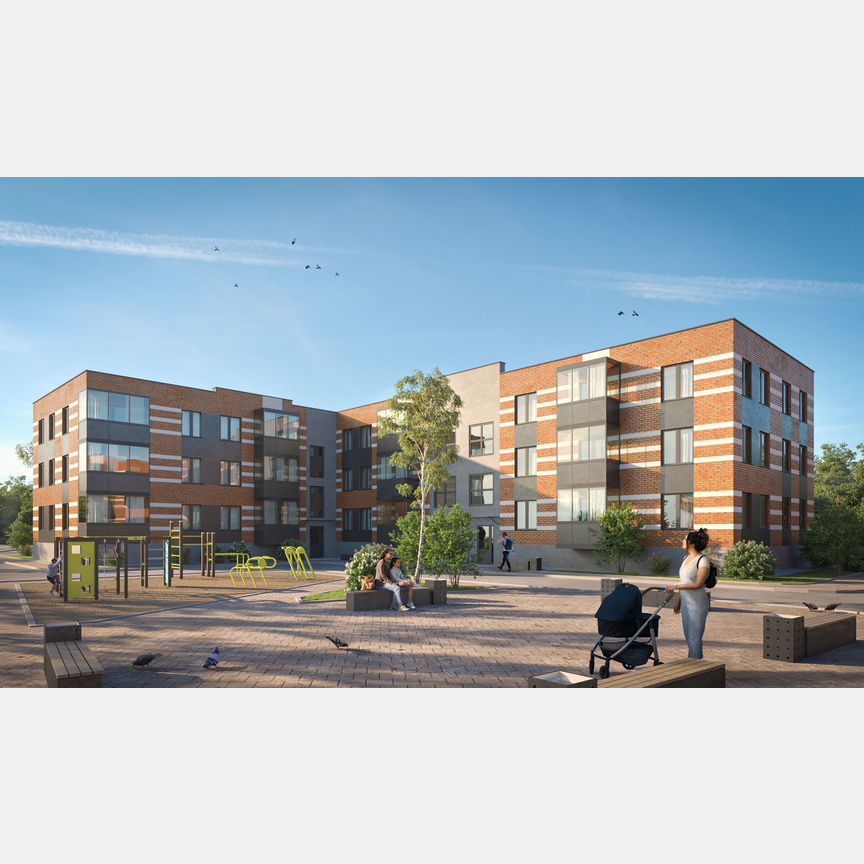 1-к. квартира, 46,5 м², 2/3 эт.