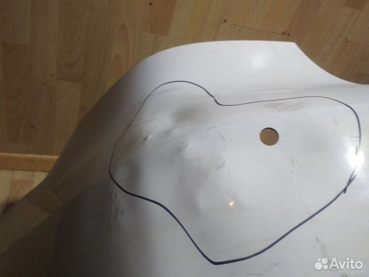 Бампер задний под парктроники Volkswagen