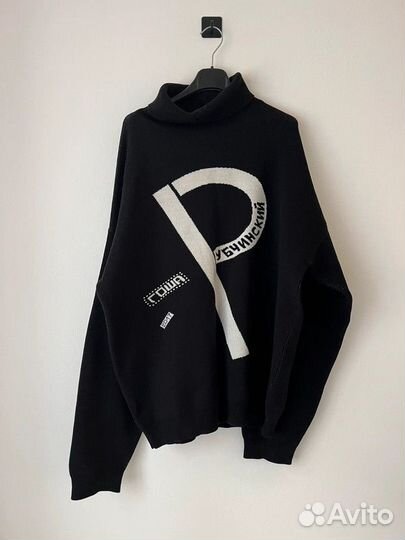 Свитер гоша рубчинский p logo