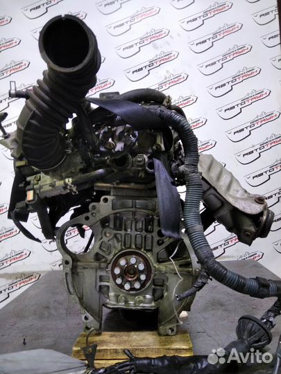 Двигатель toyota pontiac 1ZZ-FE. voltz will VS wish. ZZV50 ZZV50G ZZW30 впуск пластик заслонка механ